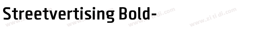 Streetvertising Bold字体转换 Streetvertising Bold字体转换
